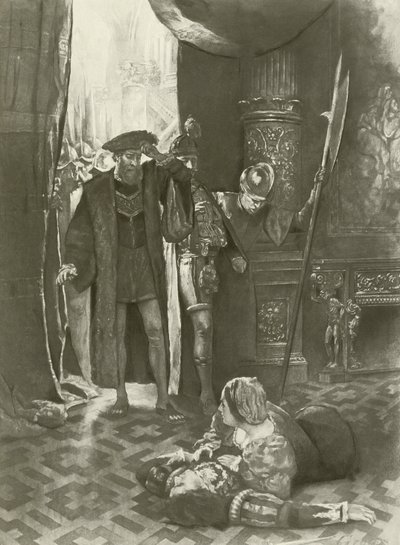 Lucrezia Borgia, Sista akten sista scen (gravyr) av Charles D. Graves
