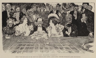 På Monte Carlo av Charles Dana Gibson