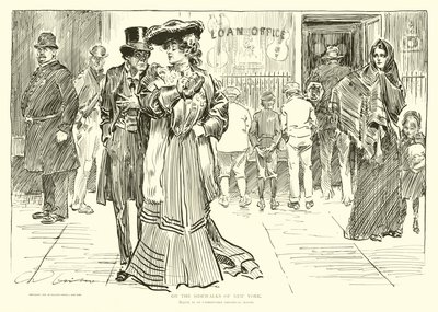Vardagsmänniskor av Charles Dana Gibson