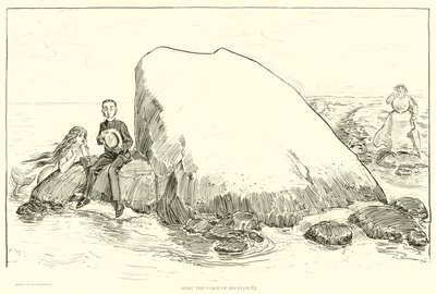 Illustration för The Social Ladder av Charles Dana Gibson