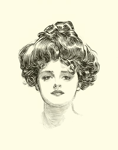 Illustration för The Social Ladder av Charles Dana Gibson