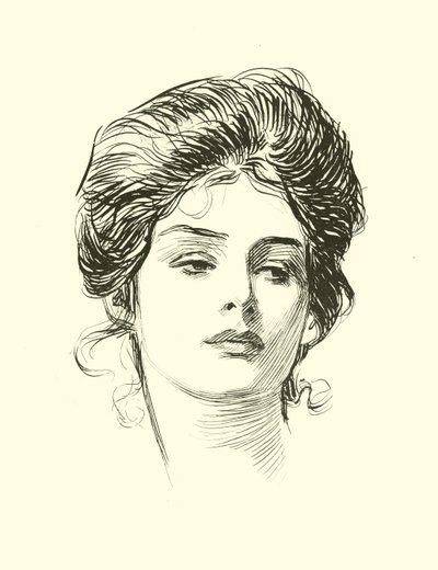 Illustration för The Social Ladder av Charles Dana Gibson