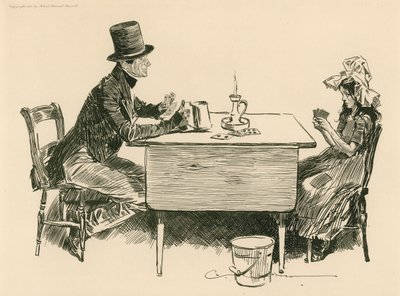 Tom Pinch och hans syster av Charles Dana Gibson