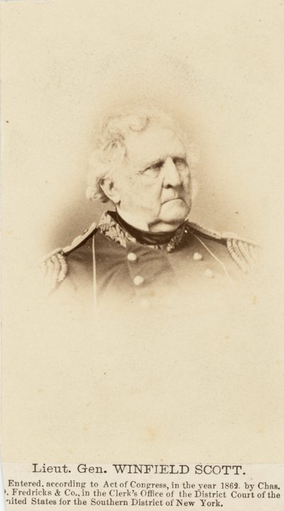 General Winfield Scott av Charles DeForest Fredricks