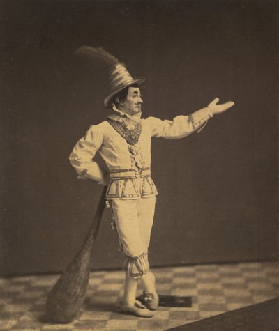 Clown, ca. 1860. av Charles De Forest Fredricks