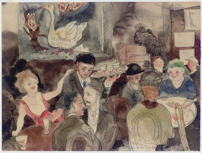 På "The Golden Swan", ibland kallad "Helvetshålet" av Charles Demuth
