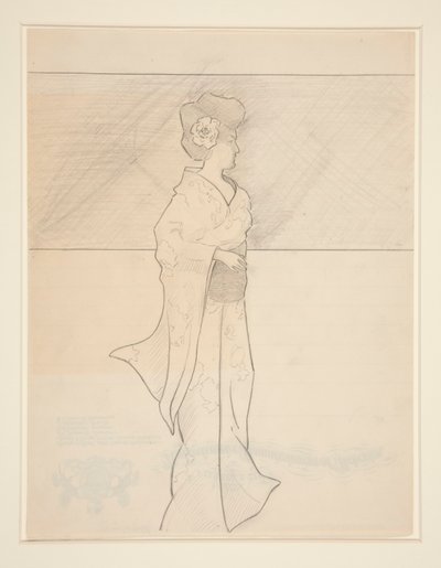 japansk dam av Charles Demuth
