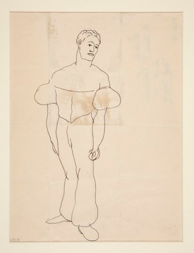 Jonglör eller man i kostym av Charles Demuth