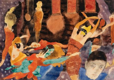 Röda dödens mask av Charles Demuth