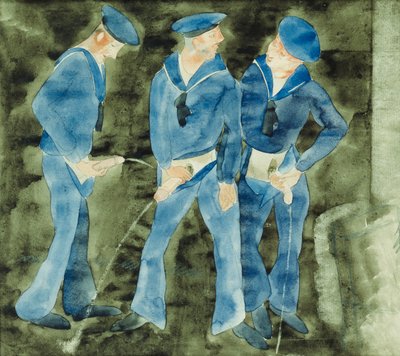 Tre sjömän av Charles Demuth