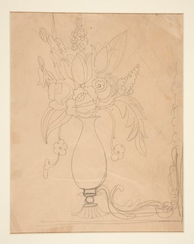 Vas med blommor av Charles Demuth