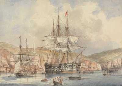 Utsikt över Malta av Charles Dyce