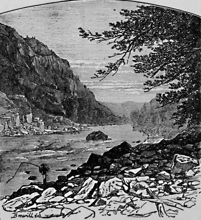 The Lower Cañon, 1883 av Charles E. H. Bonwill