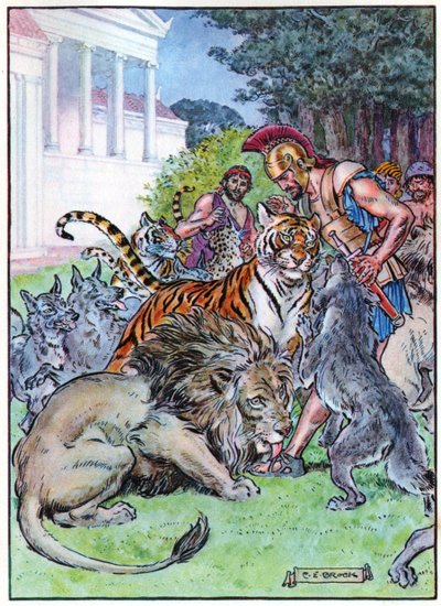 Eurylochus and the Lions, från "The Children