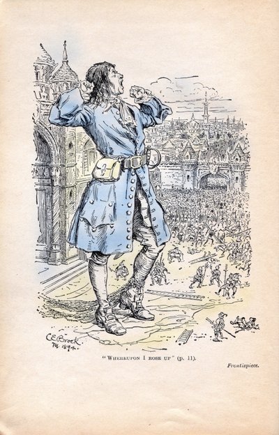 Gullivers uppvaknande, Lilliputtarna av Charles Edmund Brock