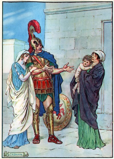 Hektor och Andromache, från "The Children