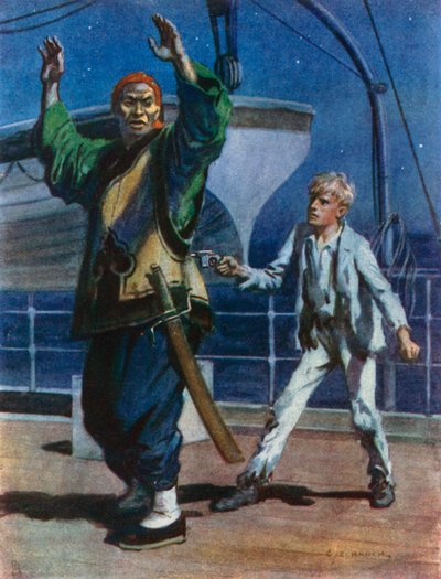 Hvis jeg beholder pistolen sådan, vil den helt sikkert gå af, hvis du prøver en Tricksswed av Charles Edmund Brock