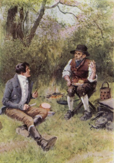 Illustration till The Broad Highway - en roman om Kent av Charles Edmund Brock