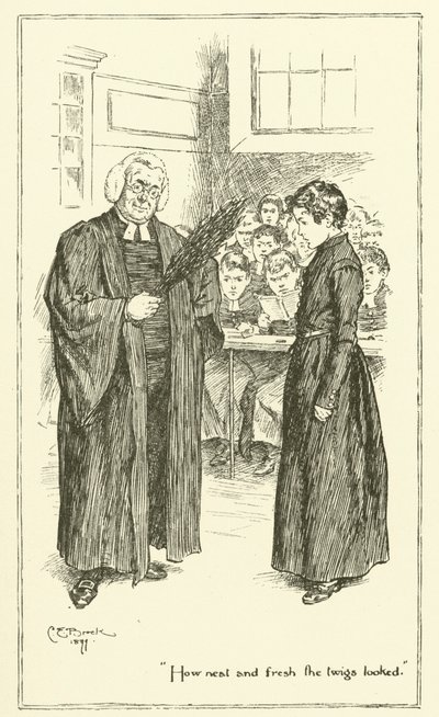 Illustration till The Essays of Elia av Charles Lamb (gravyr) av Charles Edmund Brock