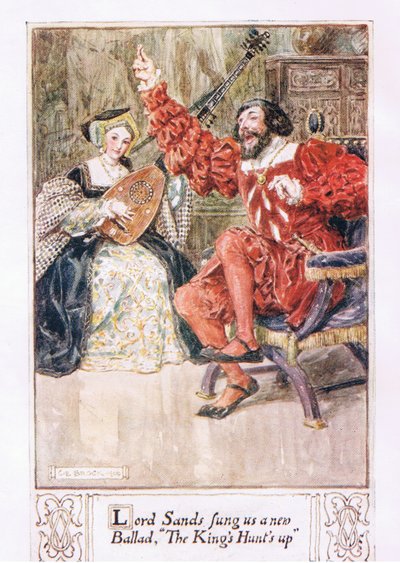 Lord Sands sjöng en ny ballad för oss, The King