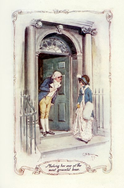 Gör henne till en av hans mest graciösa rosetter, 1907 (illustration) av Charles Edmund Brock