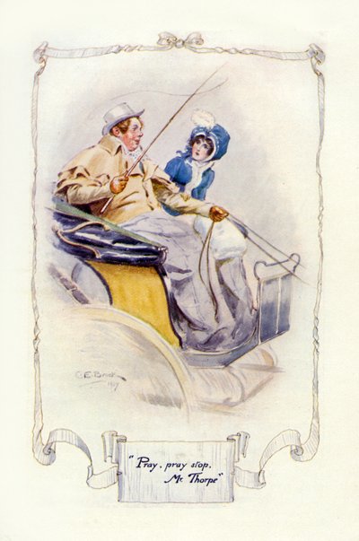Be, be, sluta, Mr Thorpe, 1907 (illustration) av Charles Edmund Brock