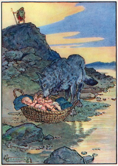 Romulus och Remus, från "The Children