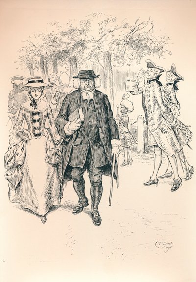 Running The Gauntlet - Stage VI, c1920 av Charles Edmund Brock