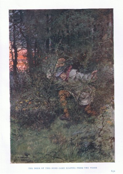 Den som utförde dådet kom hoppande från skogen av Charles Edmund Brock