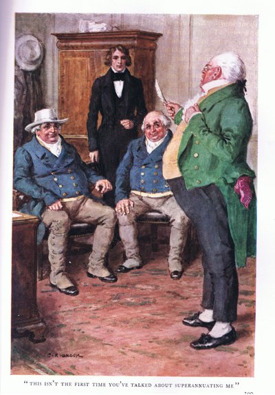 Det här är inte första gången som du pratar om att göra mig pensionär av Charles Edmund Brock
