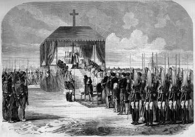 Chalons militärläger av Charles Edouard Armand-Dumaresq