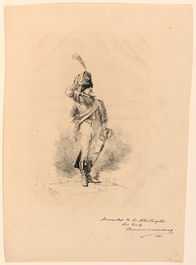 Militärhälsningen av Charles Edouard Armand-Dumaresq