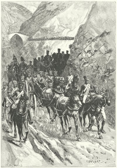 Massenas reträtt till Ciudad Rodrigo av Charles Edouard Delort