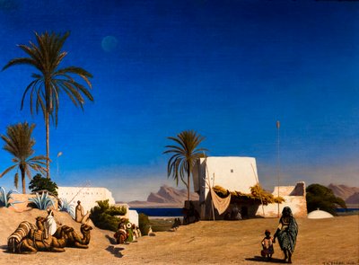 Algeriets landskap av Charles Edouard Frere