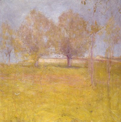 Bretagne landskap av Charles Edward Conder