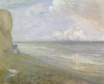 Cliffs, Dieppe av Charles Edward Conder