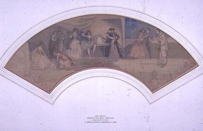 Förberedelser för en festboll av Charles Edward Conder
