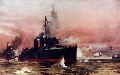 Berömmelsen i attacken mot Taku av Charles Edward Dixon