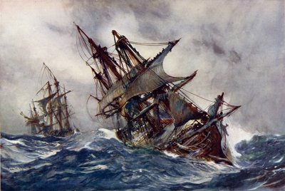 Berömmelsen med Foul-Weather Jack av Charles Edward Dixon