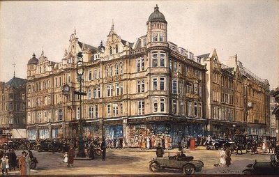 The Old Building, Bourne och Hollingsworth, Oxford Street av Charles Edward Dixon
