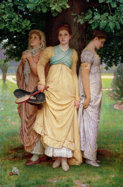 En sommardusch av Charles Edward Perugini