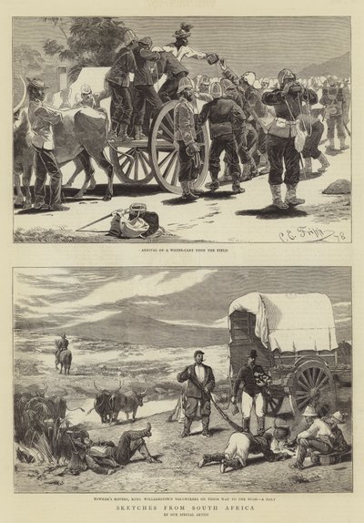 Skisser från Sydafrika av Charles Edwin Fripp