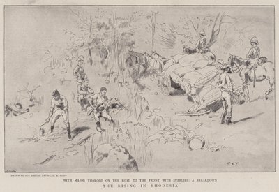 Resningen i Rhodesia av Charles Edwin Fripp