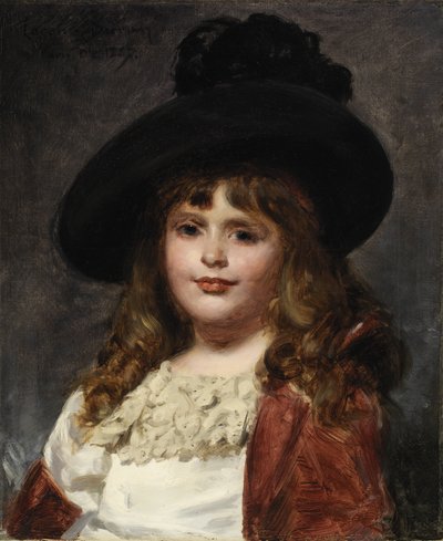 Laura vid sjuan, 1887. av Charles Emile Auguste Carolus-Duran