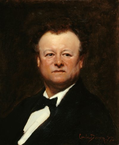 Porträtt av Jean-François Berthelier 1830-1888, 1877. av Charles Emile Auguste Carolus-Duran