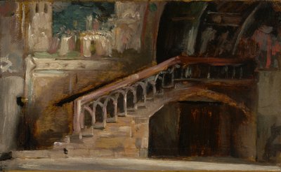 Utsikt i den nedre kyrkan i San Francesco i Assisi, 1876 av Charles Emile Auguste Carolus-Duran