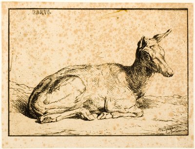 En Doe av Charles Emile Jacque