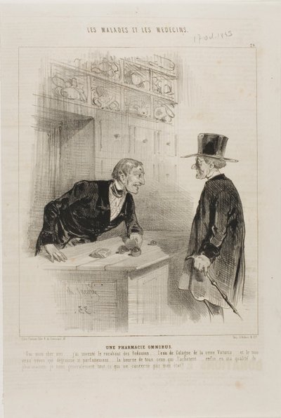 Ett apotek för alla behov (skylt 24) av Charles Emile Jacque