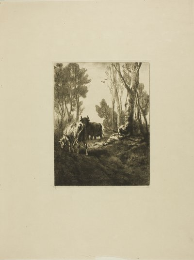Koherde av Charles Emile Jacque