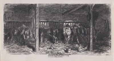 December från Album of Rustic Subjects, 1859. av Charles Emile Jacque